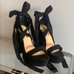 Black Platform Heels